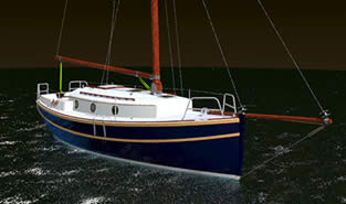 Gaff cutter 22 design plans