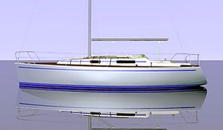 10 m yacht design