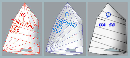  заказать парус оптимист