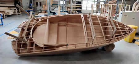 Палубный набор моторной лодки